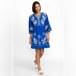 Johnny Was Barbara Mini Dress NWT - Divine Oasis. Size: XS.
